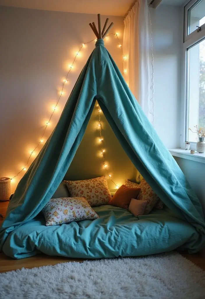 29 Teal Kids Room Inspirations That Are Bright and Bold 18 29 Teal Kids Room Inspirations That Are Bright and Bold 18. Teal Pillow Forts
