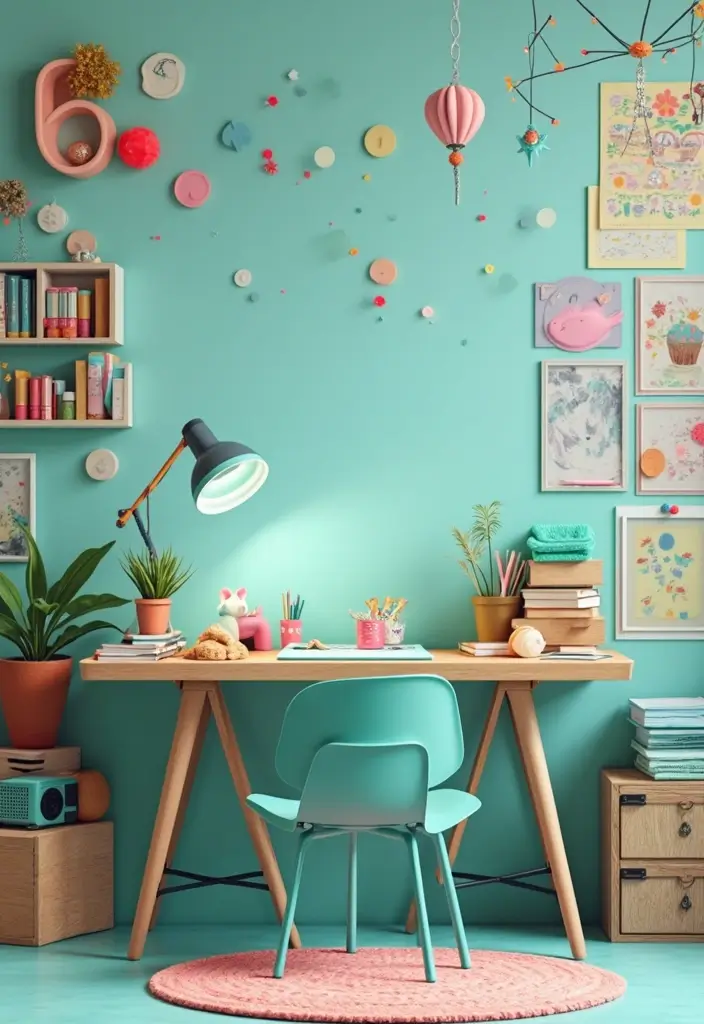 29 Teal Kids Room Inspirations That Are Bright and Bold 23 29 Teal Kids Room Inspirations That Are Bright and Bold 23. Teal DIY Projects