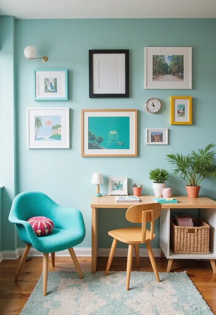 29 Teal Kids Room Inspirations That Are Bright and Bold 5 29 Teal Kids Room Inspirations That Are Bright and Bold 5. Teal Art and Decor