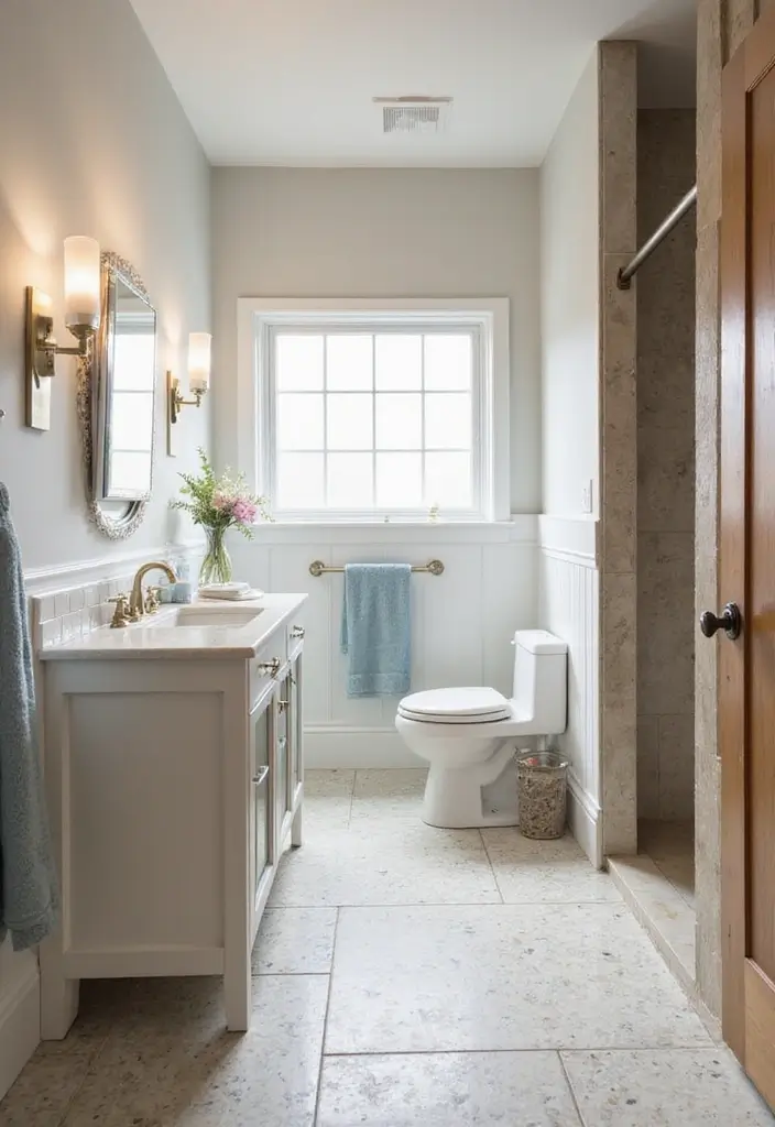 29 Unisex Kids Bathroom Ideas That Look Smart and Stylish - 19. Open Layouts