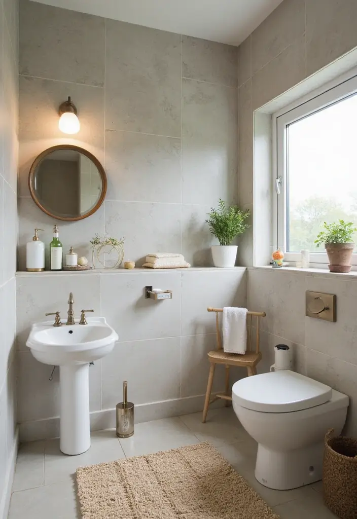 29 Unisex Kids Bathroom Ideas That Look Smart and Stylish - 7. Eco-Friendly Fixtures