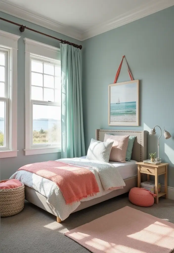 30 Grey Kids Room Designs That Look Modern and Calm - 11. Grey and Coastal Inspirations