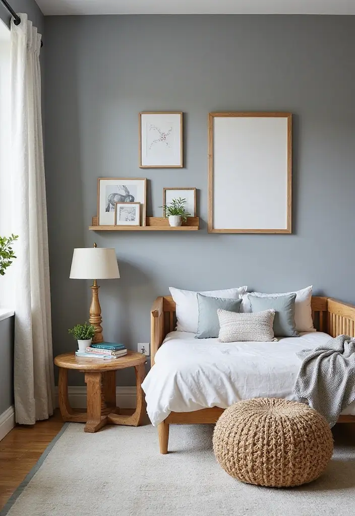 30 Grey Kids Room Designs That Look Modern and Calm - 29. Grey and Community Spirit