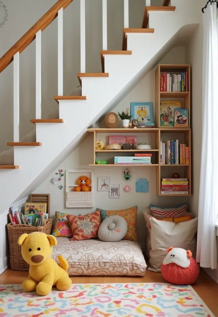 30 Ikea Hack Kids Room Designs That Save Money and Space - 25. Under-Stair Play Area