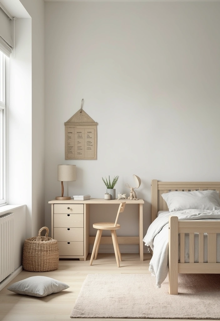 30 Ikea Hack Kids Room Designs That Save Money and Space - 27. Minimalist Design Approach