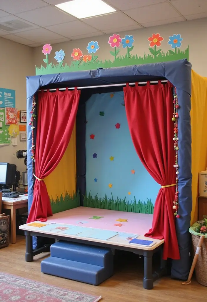 30 Kallax Kids Room Hacks That Parents Swear By - 15. Kallax Mini Stage for Performances