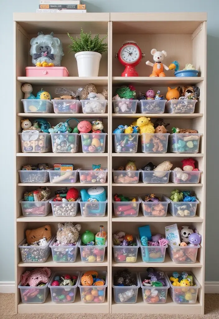 30 Kallax Kids Room Hacks That Parents Swear By - 28. Cubbies for Collectibles