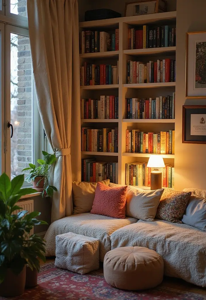 30 Kallax Kids Room Hacks That Parents Swear By - 3. Reading Nook with Kallax Shelving