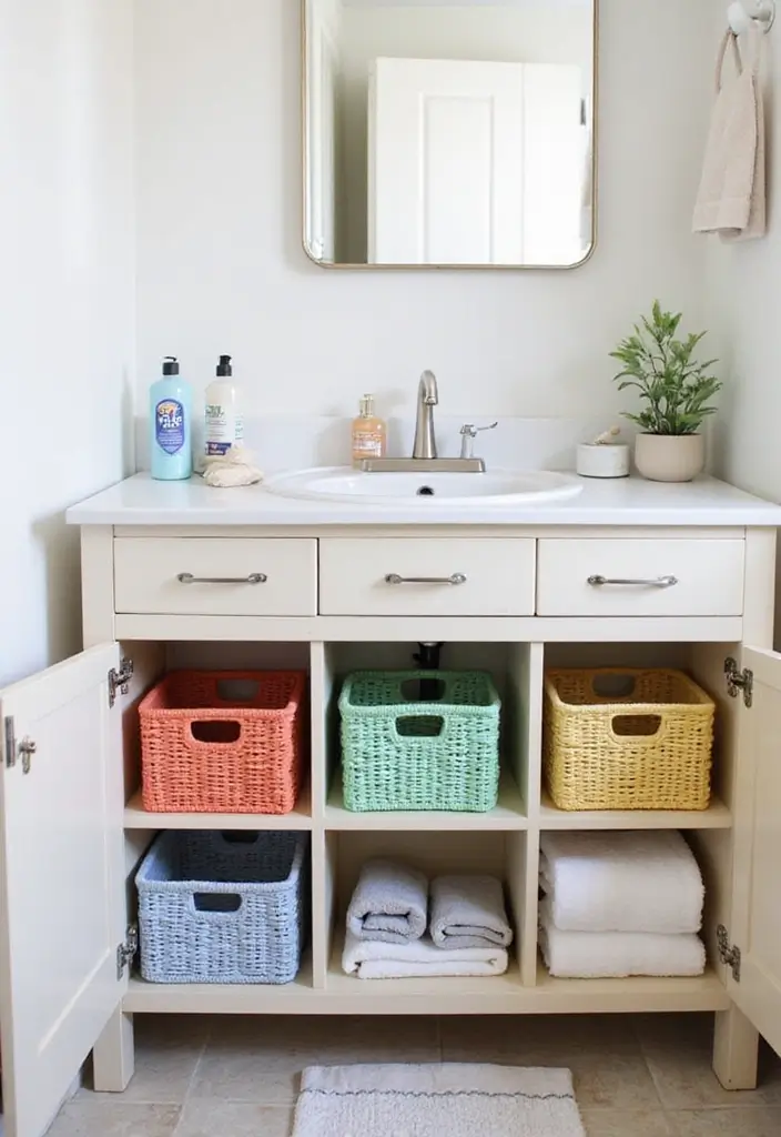 30 Kallax Kids Room Hacks That Parents Swear By - 7. Under-Sink Storage Solutions