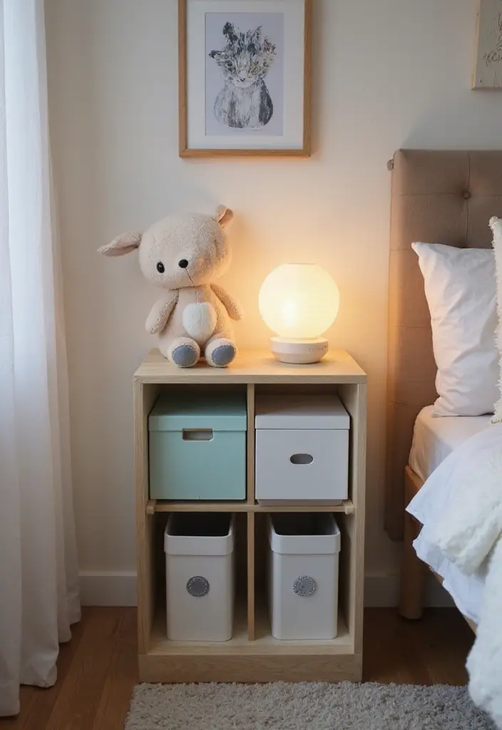 30 Kallax Kids Room Hacks That Parents Swear By - 9. Kallax Bedsides