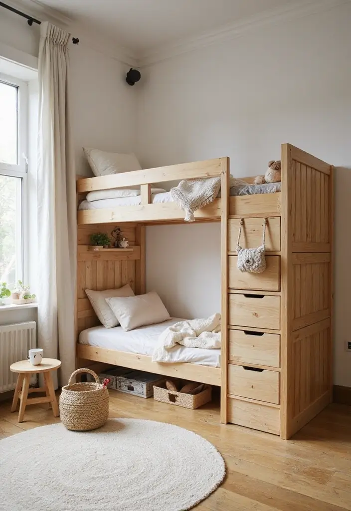 30 Kids Bed Frame Ideas That Look Stylish and Sturdy 6. Eco Friendly Bunk Bed