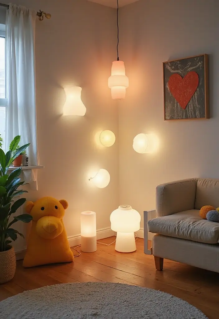 30 Kids Room Lighting Ideas That Create the Perfect Mood - 21. Modular Lighting Solutions