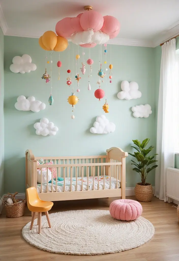30 Small Kids Room Ideas That Maximize Every Inch 14 30 Small Kids Room Ideas That Maximize Every Inch 14. Fun Ceiling Decor