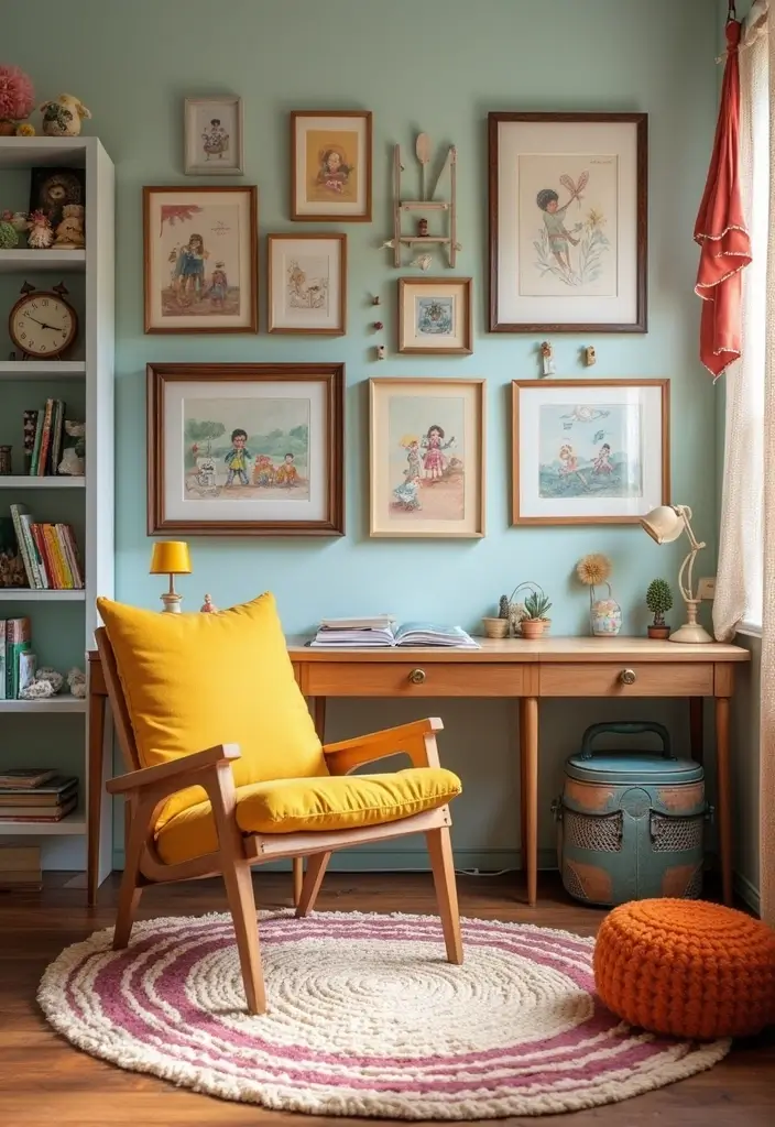 30 Vintage Kids Room Inspirations Full of Character - 30. Vintage Memories Gallery