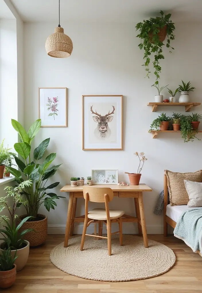 30 Vintage Kids Room Inspirations Full of Character - 7. Nature-Inspired Elements