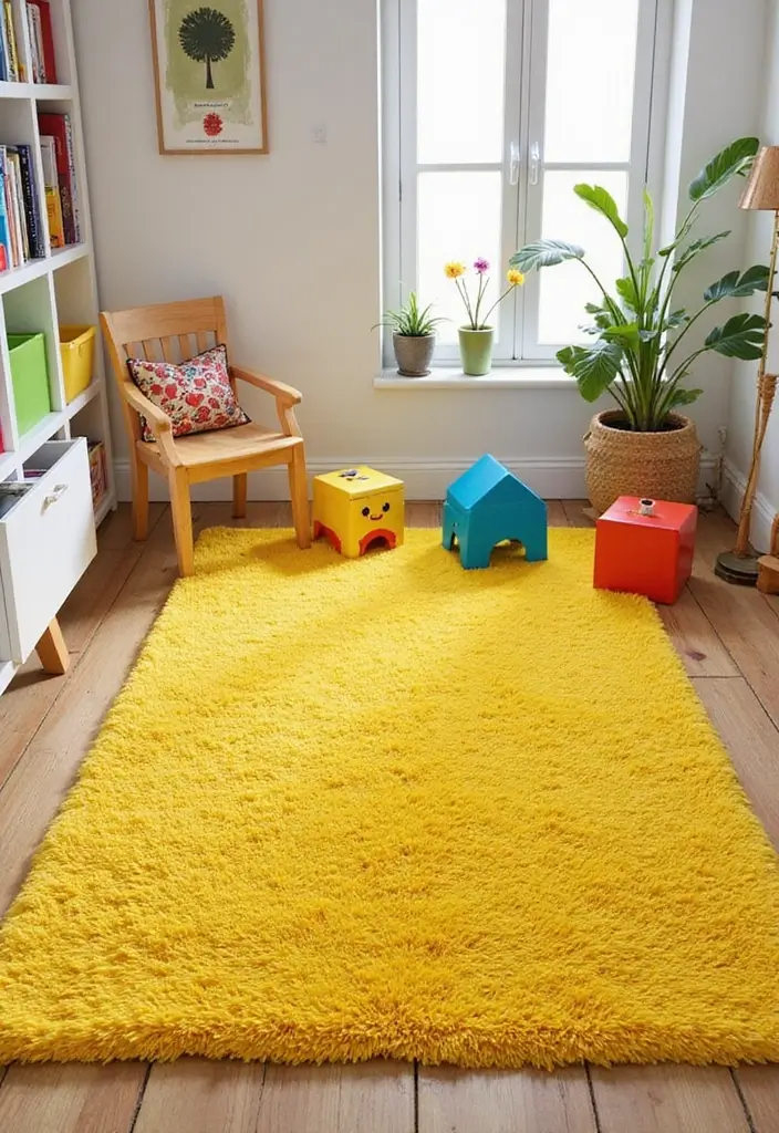 30 Yellow Kids Bedroom Ideas That Bring Energy and Warmth 3 30 Yellow Kids Bedroom Ideas That Bring Energy and Warmth 3. Bright Yellow Rugs