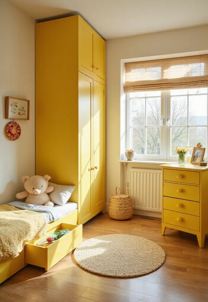 30 Yellow Kids Bedroom Ideas That Bring Energy and Warmth 4 30 Yellow Kids Bedroom Ideas That Bring Energy and Warmth 4. Eco Friendly Furniture