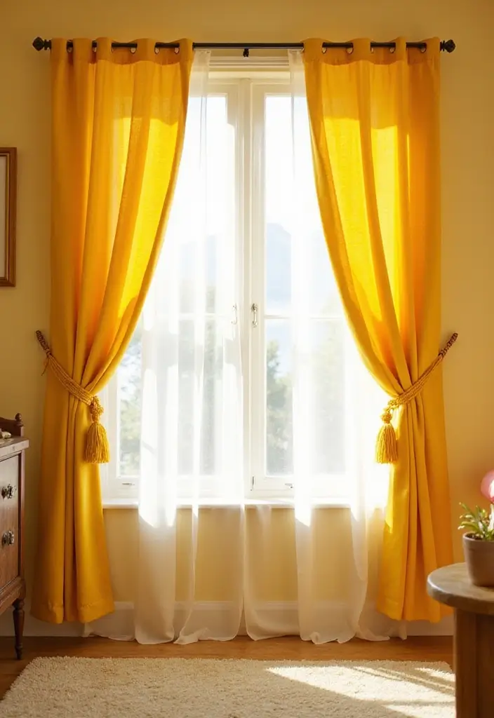 30 Yellow Kids Bedroom Ideas That Bring Energy and Warmth 8 30 Yellow Kids Bedroom Ideas That Bring Energy and Warmth 8. Yellow Themed Curtains