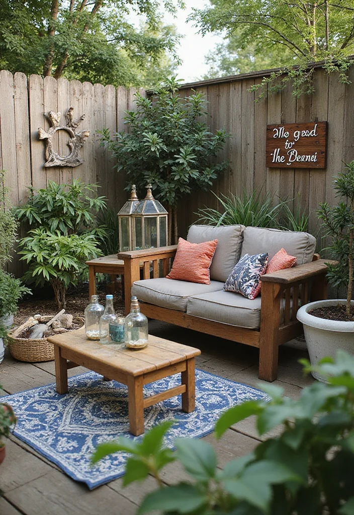 12 Backyard Set Up Ideas for Functional Relaxed Outdoor Living 100 12 Backyard Set Up Ideas for Functional Relaxed Outdoor Living 10. Upcycled Decor and Accessories