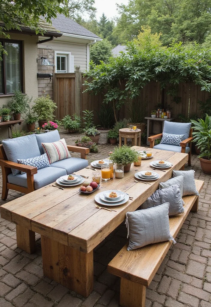 12 Backyard Set Up Ideas for Functional Relaxed Outdoor Living 34 12 Backyard Set Up Ideas for Functional Relaxed Outdoor Living 4. Eco Friendly Furniture