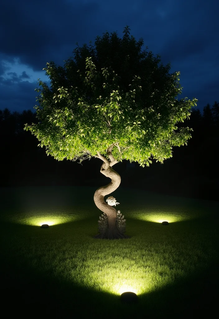 12 Backyard Solar Lighting Ideas for Bright Eco Friendly Nights 34 12 Backyard Solar Lighting Ideas for Bright Eco Friendly Nights 4. Solar Spotlights