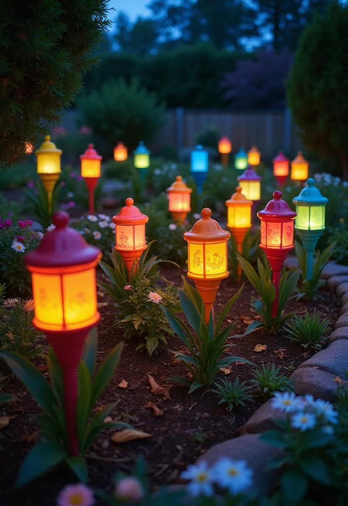 12 Backyard Solar Lighting Ideas for Bright Eco Friendly Nights 67 12 Backyard Solar Lighting Ideas for Bright Eco Friendly Nights 7. Solar Garden Stakes