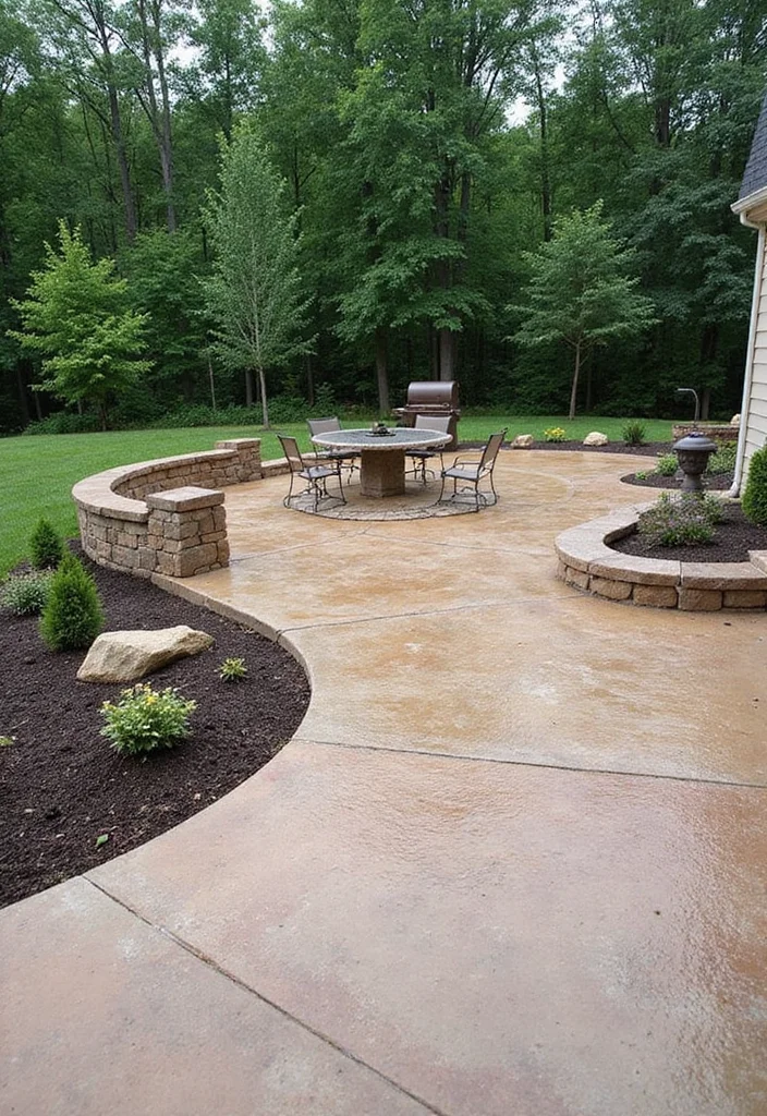 12 Backyard Stamped Concrete Patio Ideas for Durable Modern Style 133 12 Backyard Stamped Concrete Patio Ideas for Durable Modern Style Conclusion