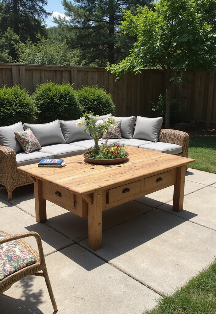 12 Backyard Storage Ideas for Practical Neat Organization 100 12 Backyard Storage Ideas for Practical Neat Organization 10. Multi Functional Outdoor Tables