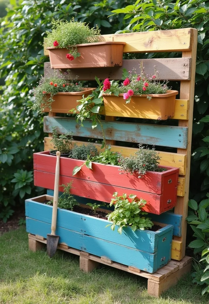 12 Backyard Storage Ideas for Practical Neat Organization 12 12 Backyard Storage Ideas for Practical Neat Organization 2. Repurposed Wooden Pallets for Garden Storage