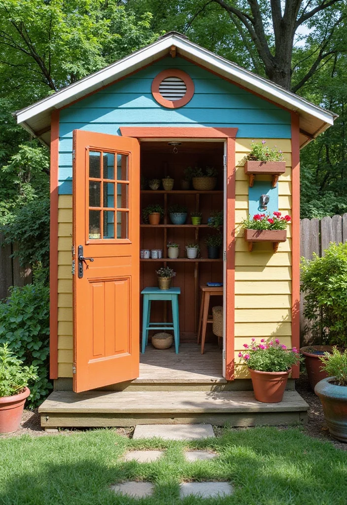 12 Backyard Storage Ideas for Practical Neat Organization 45 12 Backyard Storage Ideas for Practical Neat Organization 5. Garden Shed Makeover