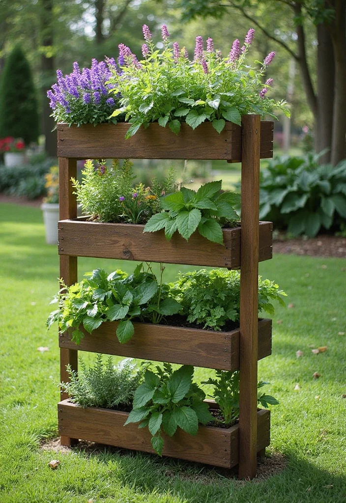 12 Backyard Storage Ideas for Practical Neat Organization 56 12 Backyard Storage Ideas for Practical Neat Organization 6. Vertical Planter Boxes