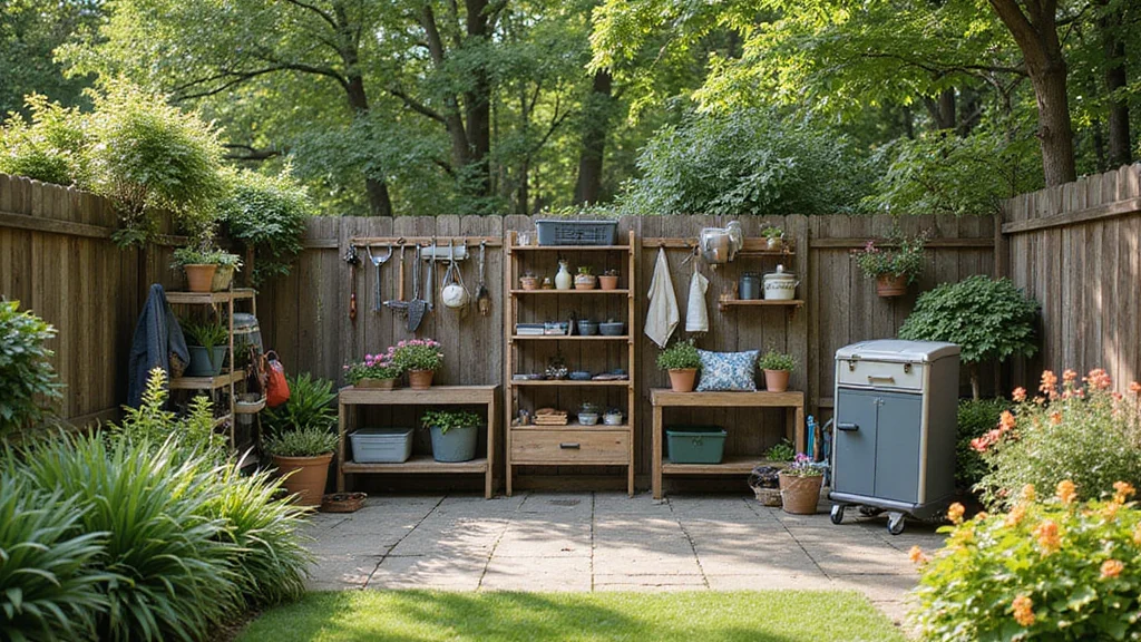 12 Backyard Storage Ideas for Practical Neat Organization