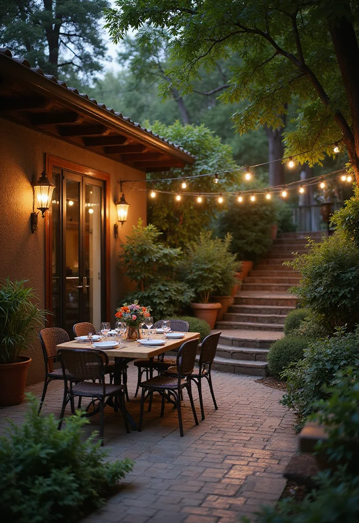 12 Backyard With Hill Ideas for Smart Terraced Practical Use 100 12 Backyard With Hill Ideas for Smart Terraced Practical Use 10. Outdoor Dining Space