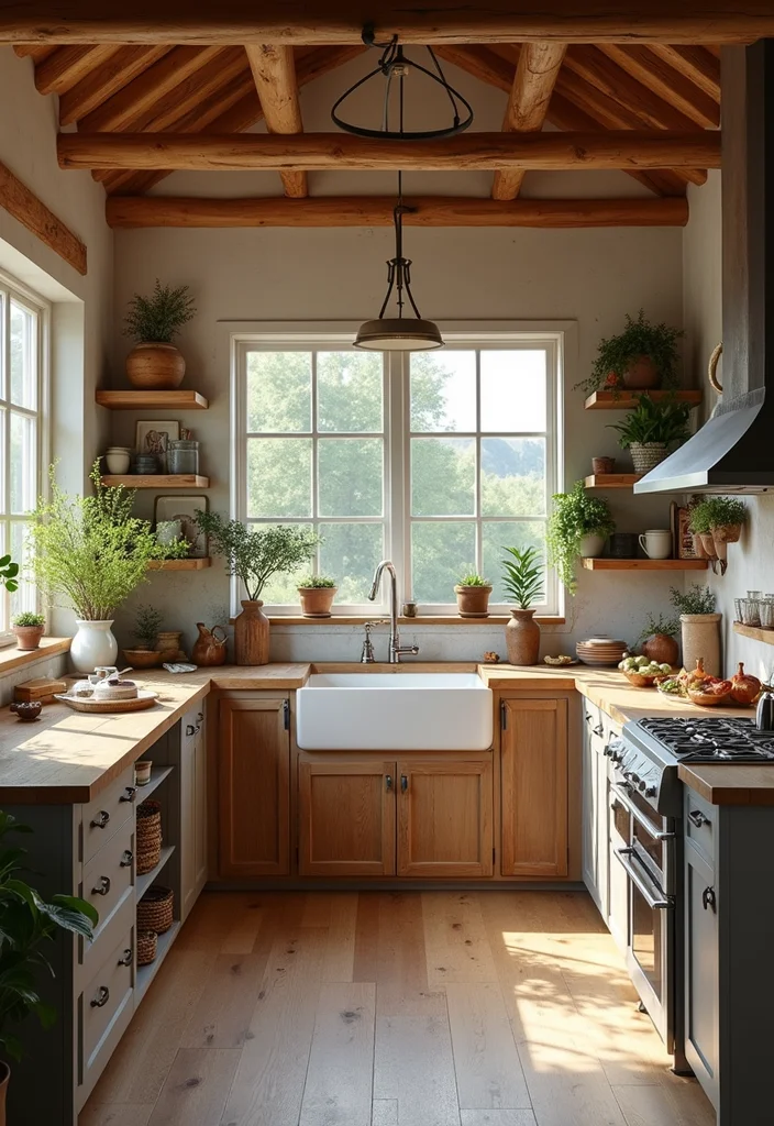 12 Barndominium Kitchen Ideas for Rustic Modern Open Layouts 12 12 Barndominium Kitchen Ideas for Rustic Modern Open Layouts 2. Open Shelving for A Country Feel