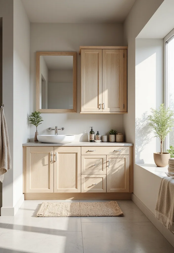 12 Bathroom Cabinet Ideas for Practical Organized Everyday Use 100 12 Bathroom Cabinet Ideas for Practical Organized Everyday Use 10. Minimalist Cabinetry