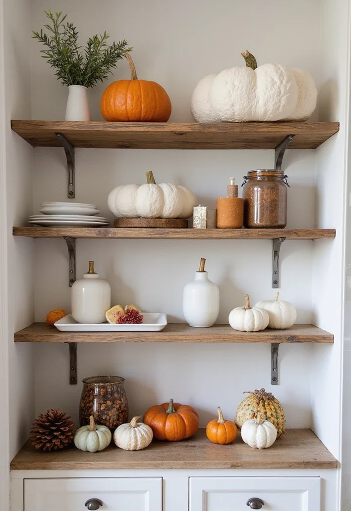 12 Bathroom Shelves Decor Ideas for Simple Stylish Displays 122 12 Bathroom Shelves Decor Ideas for Simple Stylish Displays 12. Seasonal Decor Swaps