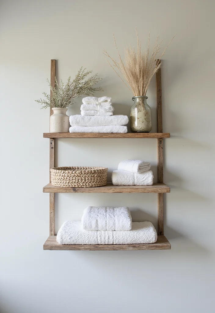 12 Bathroom Shelves Decor Ideas for Simple Stylish Displays 89 12 Bathroom Shelves Decor Ideas for Simple Stylish Displays 9. Wall Mounted Baskets
