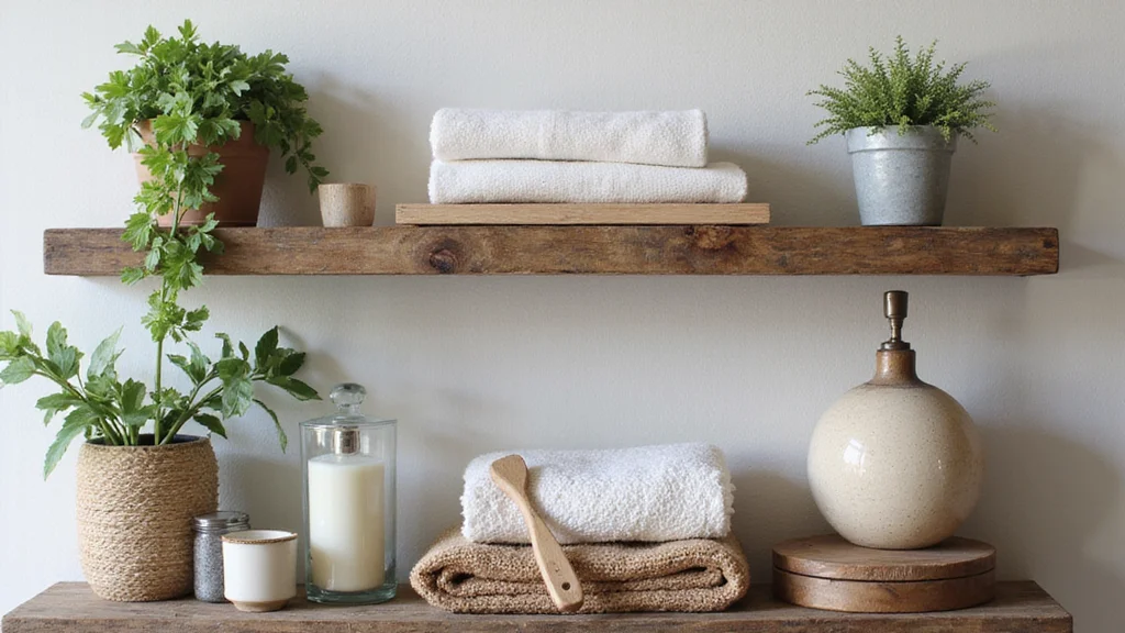 12 Bathroom Shelves Decor Ideas for Simple Stylish Displays