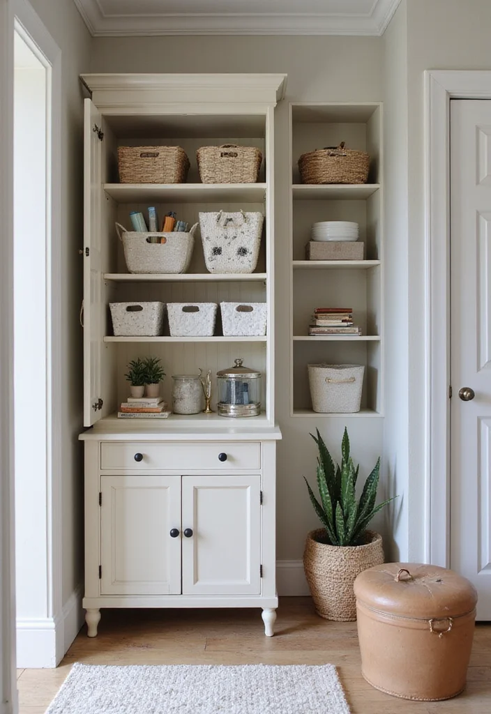 12 Bedroom Corner Ideas for Useful Cozy Functional Spots 8. Functional Storage Corner