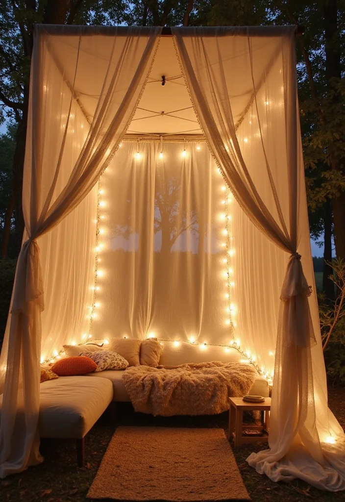 12 Bedroom Corner Ideas for Useful Cozy Functional Spots 9. Dreamy Canopy Corner