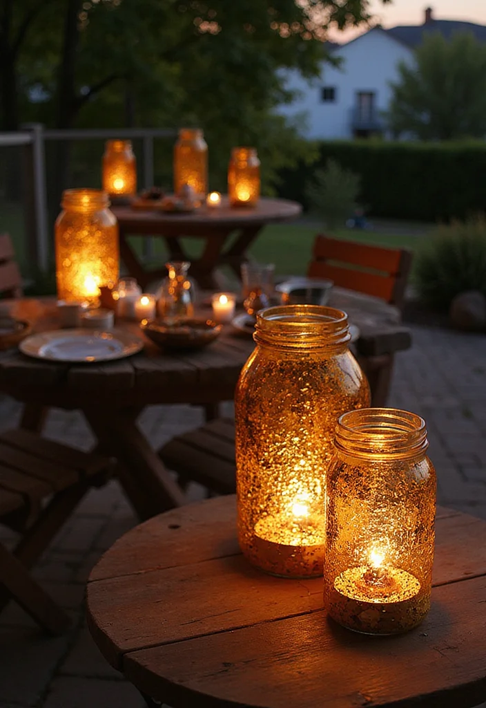 12 Cheap Backyard Patio Ideas for Stylish Low Cost Upgrades 67 12 Cheap Backyard Patio Ideas for Stylish Low Cost Upgrades 7. Repurposed Lanterns