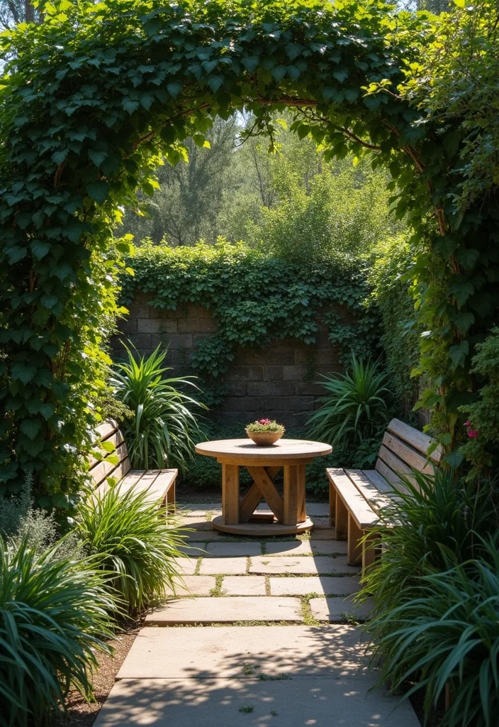 12 Cozy Backyard Lounge Ideas for Relaxed Outdoor Sitting 34 12 Cozy Backyard Lounge Ideas for Relaxed Outdoor Sitting 4. Nature Inspired Lounge Nook