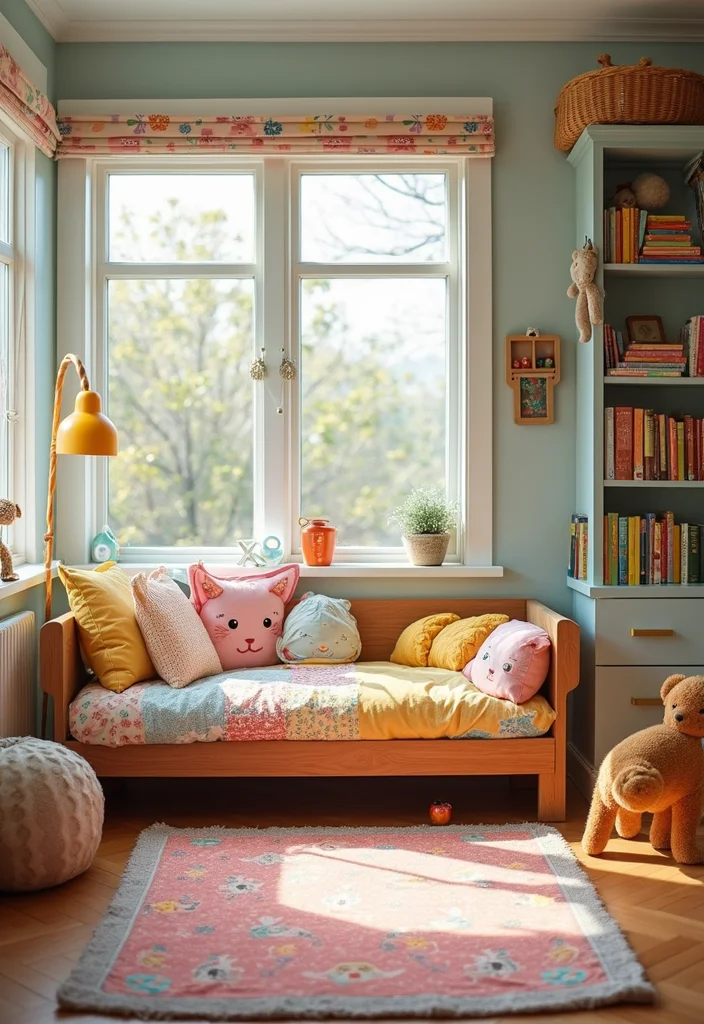 12 Daybed Living Room Ideas for Flexible Seating and Relaxation 122 12 Daybed Living Room Ideas for Flexible Seating and Relaxation 12. Family Friendly Fun