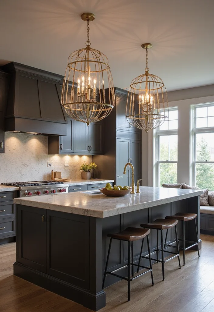 12 Kitchen Island Pendant Lighting Ideas for Bright Modern Ambience 122 12 Kitchen Island Pendant Lighting Ideas for Bright Modern Ambience 12. Multi Tiered Pendant Lighting