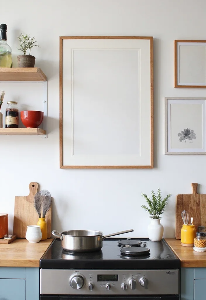 12 Kitchen Wall Art Ideas for Personality Style and Color 12. Minimalist Black and White Art