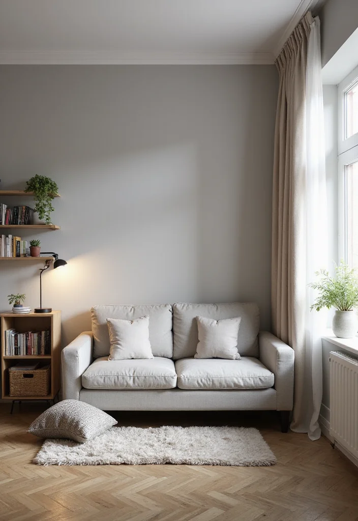 12 Light Grey Couch Living Room Ideas for Soft Calm Neutrals 67 12 Light Grey Couch Living Room Ideas for Soft Calm Neutrals 7. Cozy Nooks
