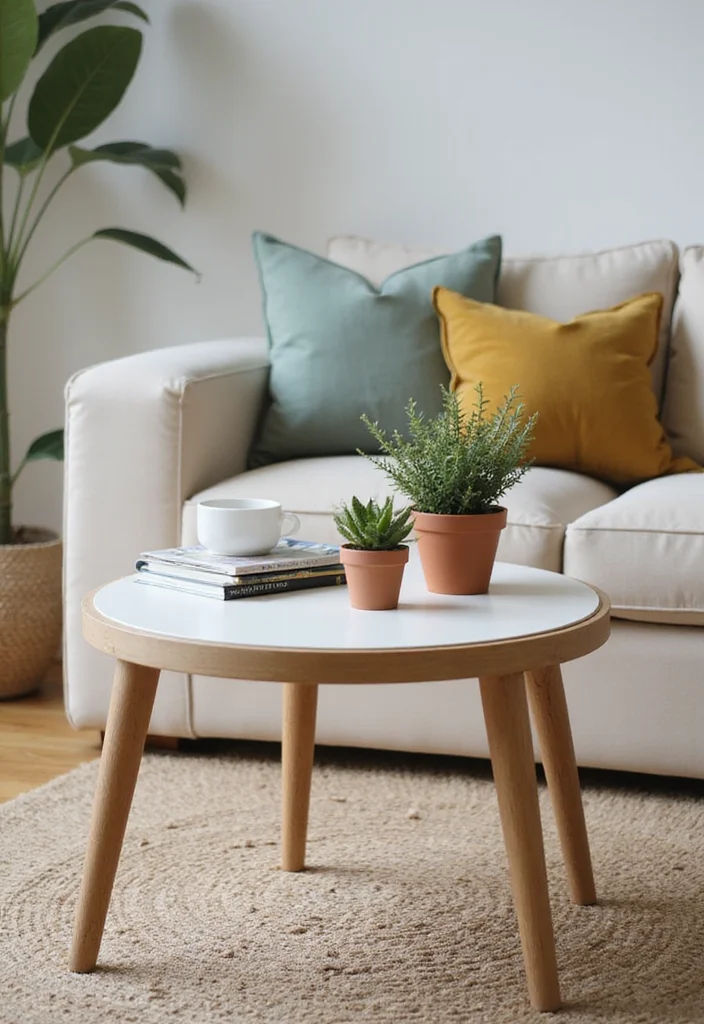 12 Living Room Coffee Table Decor Ideas for Simple Stylish Touches 2. Natures Touch