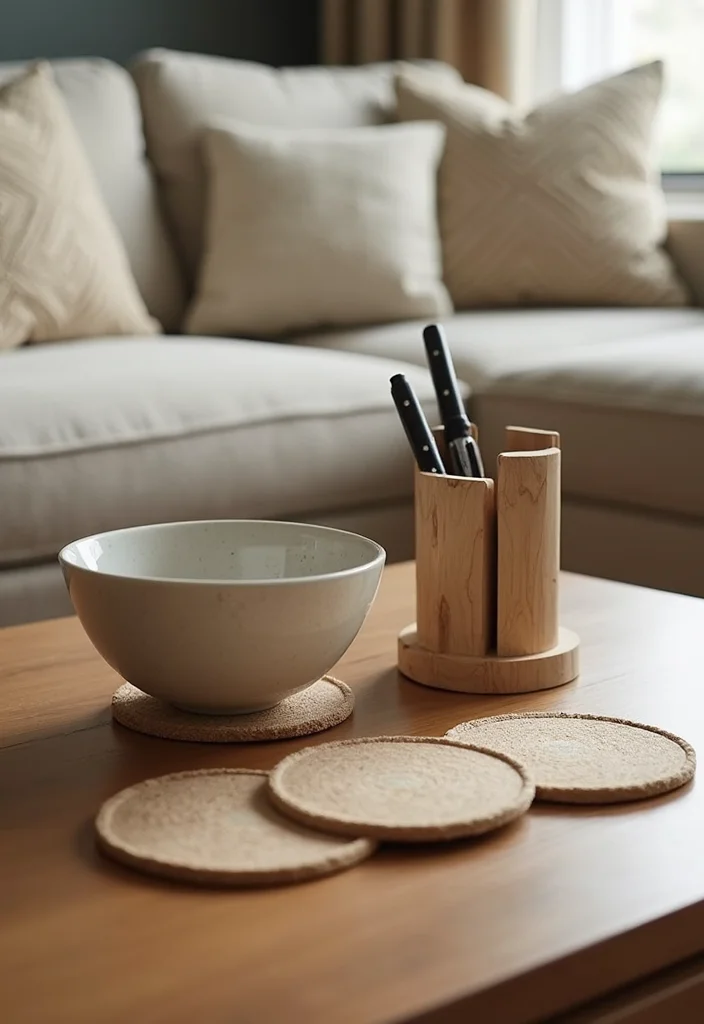 12 Living Room Coffee Table Decor Ideas for Simple Stylish Touches 5. Functional Decor