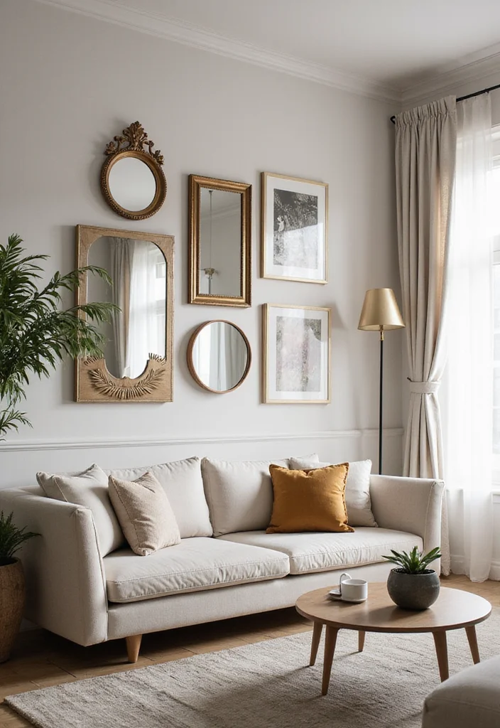 12 Living Room Mirror Ideas for Light Space and Modern Style 133 12 Living Room Mirror Ideas for Light Space and Modern Style Conclusion