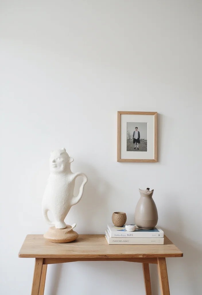 12 Living Room Table Decor Ideas for Simple Balanced Accents 67 12 Living Room Table Decor Ideas for Simple Balanced Accents 7. Artistic Touches